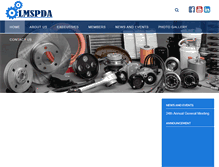Tablet Screenshot of lmspda.com